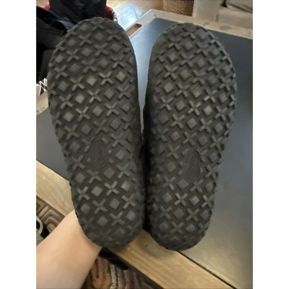 Chaco Ramble Puff Boots Youth Sz 5 Black Puffer Snow Shoes Fleece Lined Warm